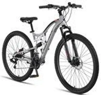 Produktbild von Chillaxx Bike Falcon Premium Mountainbike in 24 und 26 Zoll - Fahrrad für Jungen, Mädchen, Damen und Herren - Scheibenbremse- 21 Gang-Schaltung - Vollfederung