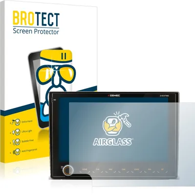 Produktbild von BROTECT Schutzglas für Fiat Ducato III 2006 - 2011 Zenec Z-E3766 9" Schutzfolie Panzer Folie Glas Display Schutz klar