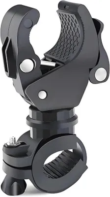 Obrázek produktu pro Držák na cyklistickou helmu - Nastavitelný - Otočný o 270° - Lehký a odolný - Černý