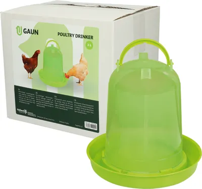 Produktbild von Gaun Geflügel Stülptränke limonengrün, Fassungsvermögen: 3 Liter