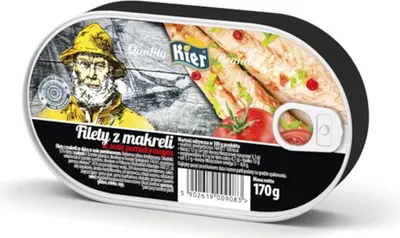 Obrázok produktu pre Kier filet z makrely v paradajkovej omáčke 170 g
