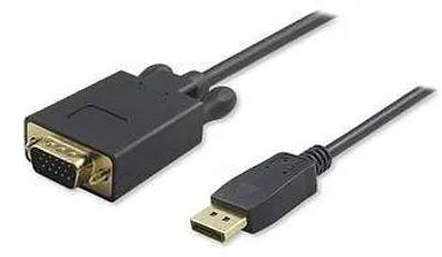 Zdjęcie produktu dla Kabel PremiumCord DisplayPort do VGA 2m M/M
