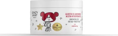 Obrázok produktu pre Crazy Hair Laminating Jelly pre stredne pórovité vlasy Cherry 400ml