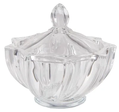 Image de Clayre & Eef Pot en verre Ø 12x12 cm Verre