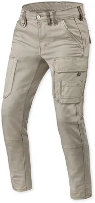 Image de Jean de moto Revit Cargo Brant Slim, couleur sable, taille 32/34
