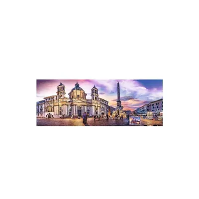 Produktbild von TREFL Panoramapuzzle Piazza Navona, Rom 500 Teile