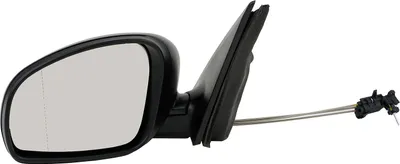 Immagine prodotto di Johns, compatibile con lo specchietto retrovisore esterno Skoda Roomster/Praktik 05/06- Set destro e sinistro, nero