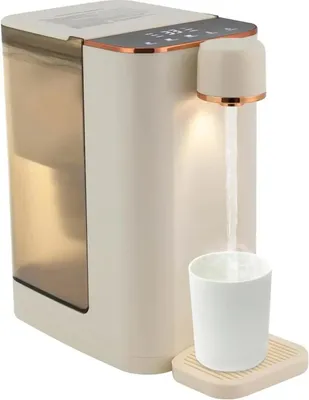 Produktbild von Heißwasserspender - Elektrisches Tischgerät - Leistung 2000 W - Kapazität 3 l - Aufheizen 3 s - Konstanttemperatur - Mengendosierung - EU-Stecker - Weiß