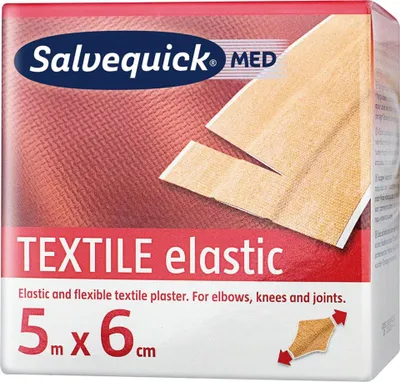 Obrázok produktu pre CEDERROTH Salvequick elastická textilná omietka 60 mm x 5 m 1 rolka