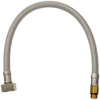 Immagine prodotto di GROHE 46254000 Tubo flessibile 46254 flessibile M10x1 x M15x1 350 mm cromo
