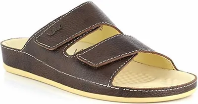 Produktbild von Vital Pantol nappa moro Herren Pantolette in Schwarz, Größe 50