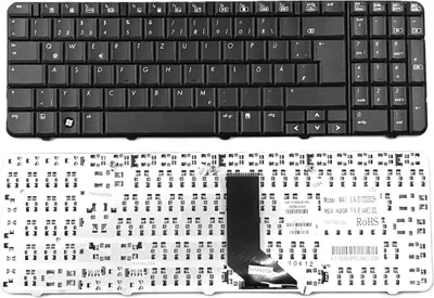 Obrázek produktu pro GERMAN - černá klávesnice Klávesnice kompatibilní s HP G60-100, G60-200, G60-300