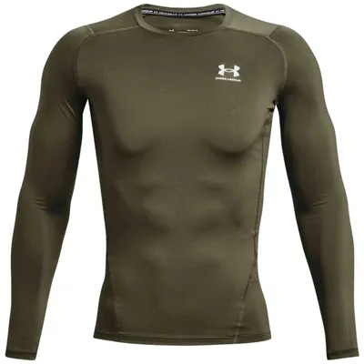 Zdjęcie produktu dla Koszulka z długim rękawem Under Armour HeatGear Armour "Marine OD Green / White" dla Męskie