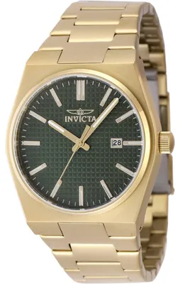Produktbild von Invicta Speedway 48399 Herren Uhr - Quartz Bewegung - Edelstahl mit grünem Zifferblatt - 40 mm