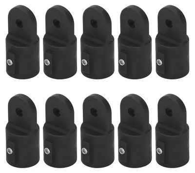 Image de Lot de 10 capuchons pour taud de bimini en nylon : compacts, polyvalents et robustes, adaptés aux yachts, bateaux de pêche, kayaks et canoës
