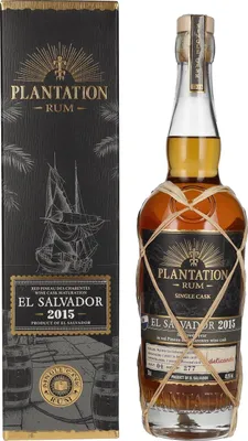 Image de Plantation Rum EL SALVADOR 2015 Pineau des Charentes Finish by delicando 2023 48,6% Vol. 0,7l en boîte cadeau
