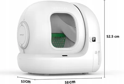 Zdjęcie produktu dla Żwirek PETKIT Crystal dla PUROBOT CRYSTAL DUO, opakowanie 4 sztuki, biały EAN: 6975069306551