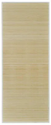 Produktbild von vidaXL Teppich Bambus Natur Rechteckig 150x200 cm