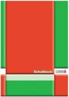 Produktbild von LANDRÉ Schulblock DIN A4 Lineatur 26 / kariert 50 Blatt