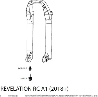 Produktbild von RockShox Zugstufe Rockshox Revelation Rc 2018+