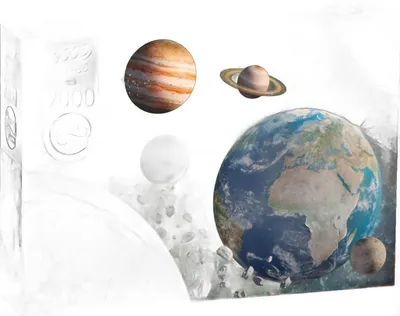 Zdjęcie produktu dla Puzzle 2000 CherryPazzi Planet Earth in Galaxy 50118