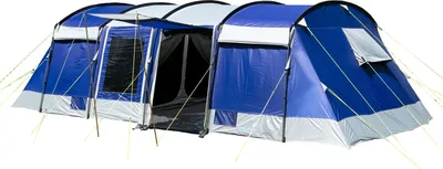 Produktbild von Skandika Montana 8 Personen Campingzelt Familienzelt Tunnel 4 Kabinen 700x3100cm