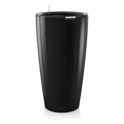 Obrázek produktu pro LECHUZA RONDO Premium 32, Květináč, Volně stojící, Recyklovaný plast, Černá, Kulatý, Vnitřní/venkovní
