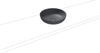 Imagen del producto de Kaldewei MIENA, lavabo de encimera, modelo 3181, diámetro 38 cm