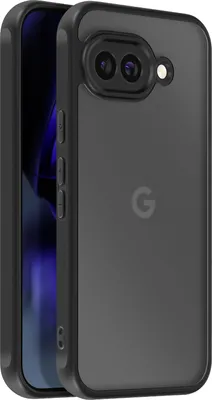 Imagen del producto de Funda resistente a golpes para Google Pixel 9a, con esquinas reforzadas, color negro