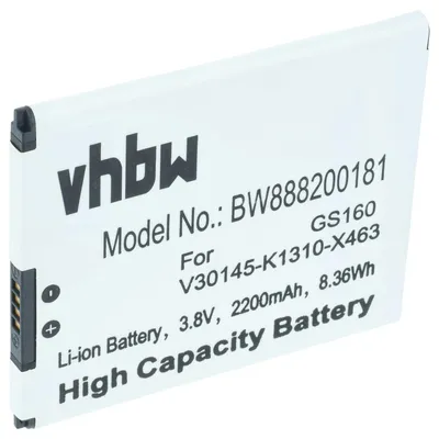 Produktbild von vhbw Akku Ersatz für Gigaset V30145-K1310-X463 für Handy Smartphone Telefon (2200 mAh, 3,8 V, Li-Ion)