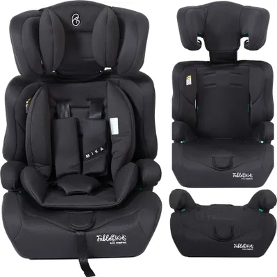 Produktbild von FableKids Autokindersitz Autositz Kinderautositz für Kinder 76-150 cm ab 15 Monaten 3-Punkt-Gurt einstellbare Kopfstütze ECE Schwarz