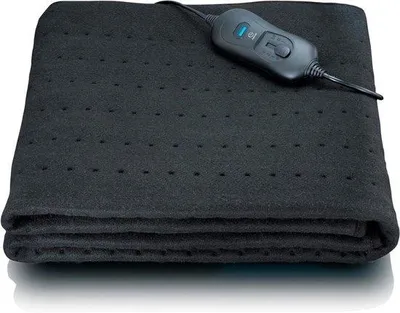 Image de Couverture chauffante électrique pour deux personnes, chauffe rapidement, lavable, pour un confort optimal dans la chambre à coucher en hiver