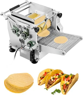 Produktbild von Elektrischer Tortillamaker - Automatische Maistortilla-Maschine 5,5 Zoll - Küchengerät für Tortillas - Tortillapressen-Automatikgerät