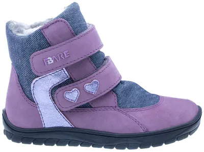 Produktbild von FARE BARE FROSTKY Kinder-Winterstiefel, wasserdicht, lila – Größe 29
