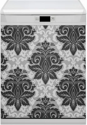 Produktbild von Magnetmatte Geschirrspüle Abwaschbar Küche Magnete  Nachbildung 60x70 cm  - Graumuster