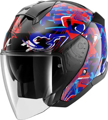 Image de Shark Skwal Jet Pranz casque jet noir M noir M