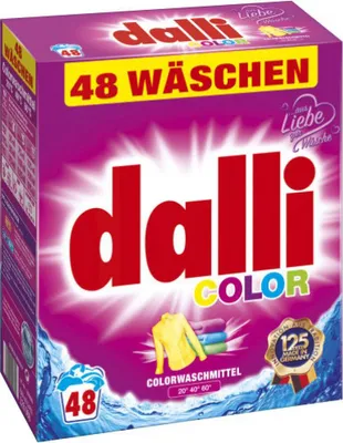 Produktbild von Dalli Color Waschmittel Waschpulver 48 wl  3,12kg