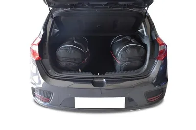 Produktbild von Kia Cee'd Hatchback 2012-2018 Kofferraumtaschen Set 4 Stk