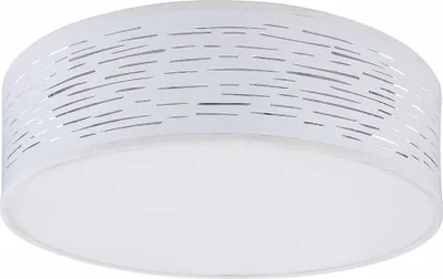 Produktbild von LED Deckenlampe, Metall, weiß, Stufenschalter, D 38 cm