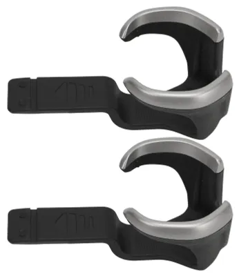 Image de 2 supports pour porte-gobelets avant, inserts 52124622, garniture pour porte-gobelet de tableau de bord, compatibles avec les modèles RG Colorado Crew Space et Single Cab