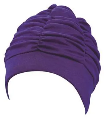 Image de Bonnet de bain Beco pour femme | Tissu | Grande coupe | Violet