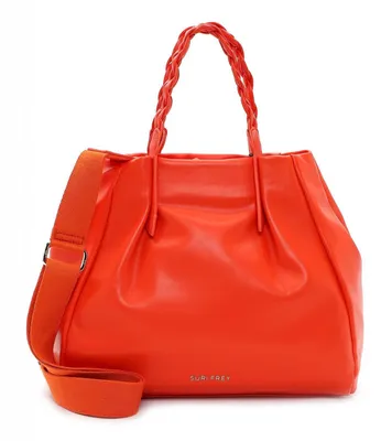 Image de SURI FREY sac shopper sac à épaule Josy Shopper Dark Orange