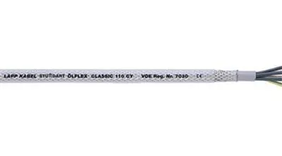 Produktbild von LAPP ÖLFLEX CLASSIC 110 CY 5G1,5 TR1000m Cu-Schirm EMV-konform 1135305/1000