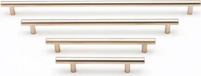 Produktbild von GTV Stangengriff RS, Bohrlochabstand: 160 mm, Gesamtlänge: 220 mm, Nickel matt