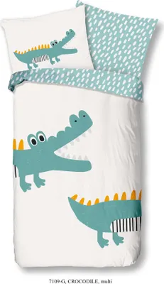 Immagine prodotto di Set di biancheria da letto per bambini Good Morning CROCODILE 135x200 cm Multicolore