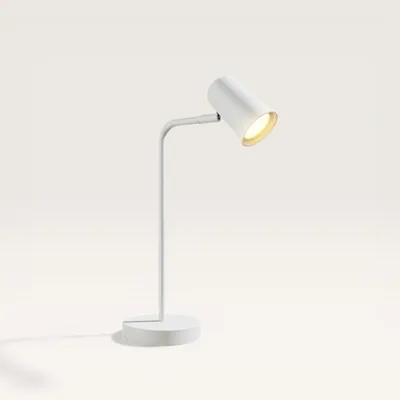 Image de HOFTRONIC - Lampe de table LED inclinable GU10 max 35W blanc IP20
