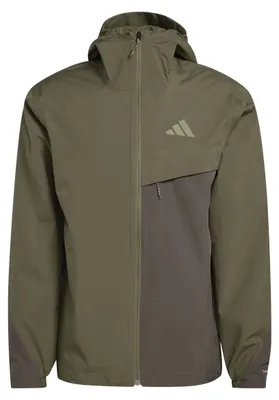 Produktbild von adidas Herren Terrex Multi 2 Layer Climaproof Rain Coat, olive strata/shadow oli