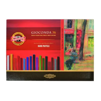 Immagine prodotto di Gessetti Koh-i-noor (pastelli) per l'arte ad olio GIOCONDA set da 36