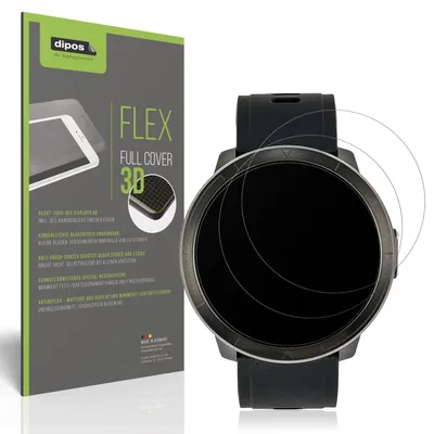 Immagine prodotto di 2x Pellicola protettiva opaca per Watchmark Kardiowatch WM18 Plus Protezione Antiurto Anti-Shock