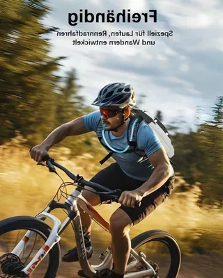 Hydratationstasche von 12 L für Fahrräder und Skifahren mit 2 L Trinkblase und 600 ml Flasche, perfekt für MTB, Laufen und